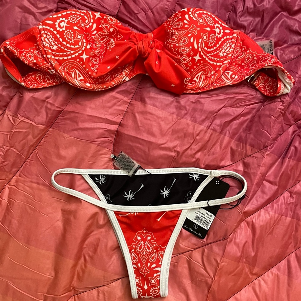 Top & bottom wildfox la bandita bikini